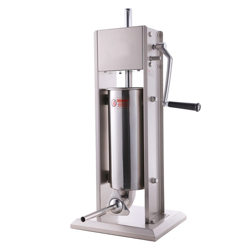 HAKKA BROTHERS Hakka 11 Lb5 L Sausage Stuffer 2 Speed Stainless Steel Vertical Sausage Maker