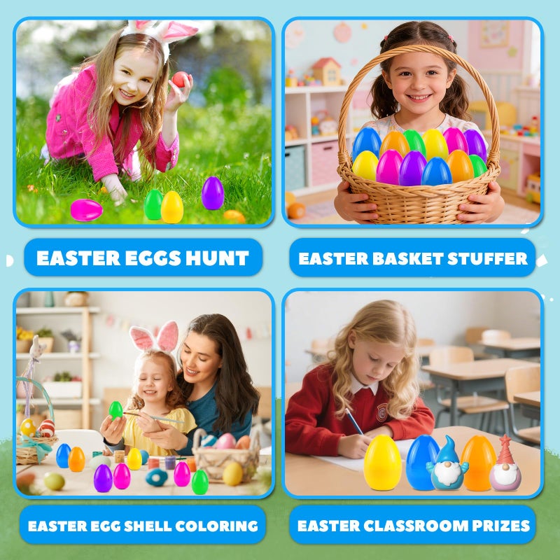 AT-DRESSINGDAY Easter 12 Pcs Party Supplies Easter Gnome Dwarf Figurines Plush Mini Dwarf Hunting Egg Figures for Gifts - Image 5