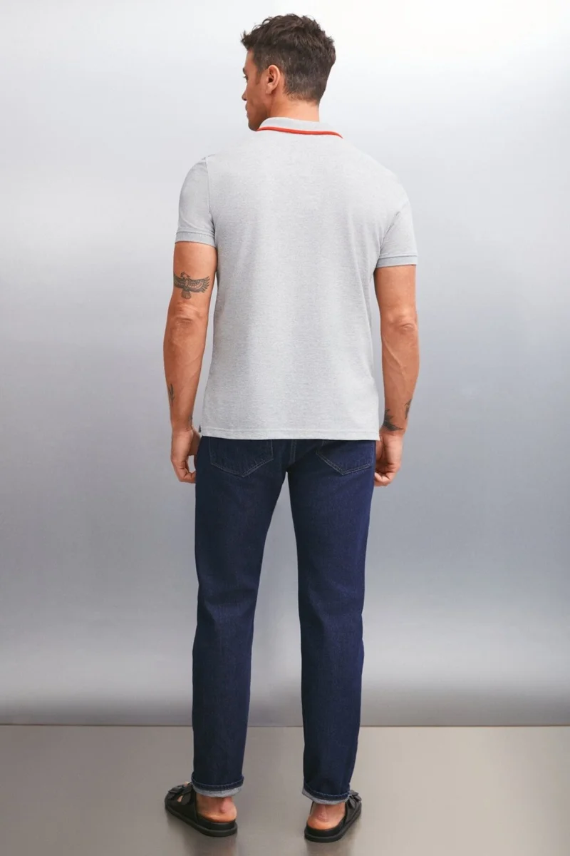 GRIMELANGE Rhodes Men's Polo Neck T-Shirt