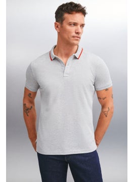GRIMELANGE Rhodes Men's Polo Neck T-Shirt  - Image 1