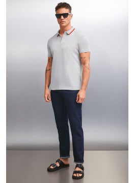 GRIMELANGE Rhodes Men's Polo Neck T-Shirt  - Image 2