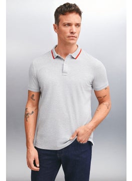 GRIMELANGE Rhodes Men's Polo Neck T-Shirt  - Image 3