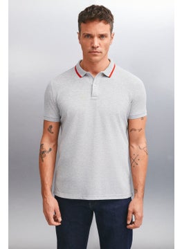 GRIMELANGE Rhodes Men's Polo Neck T-Shirt  - Image 4