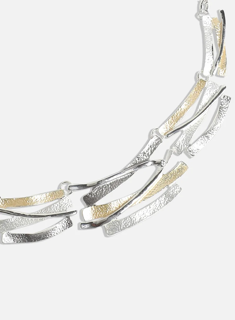 SOHI Abstract Minimal Artificial Necklace Jewellery