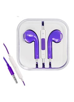Generic In-Ear Earphones With Mic For Apple iPhone 6/6 Plus Purple  - Image 3