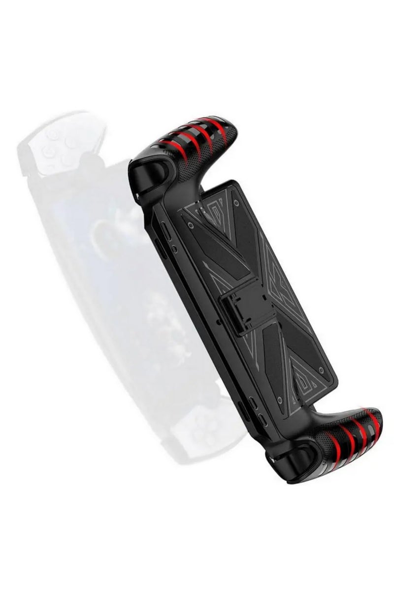 TPU Case With Holder For Sony PlayStation Portal Transparent Protection Cover Dustproof Comfortable Grip Case For PlayStation Portal R3E3 Durable Shockproof Slim Fit Case - Image 4