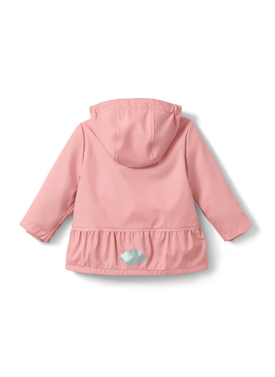 Tchibo - Kids Girl Hooded Long Sleeve Solid Jacket, Pink - Image 1