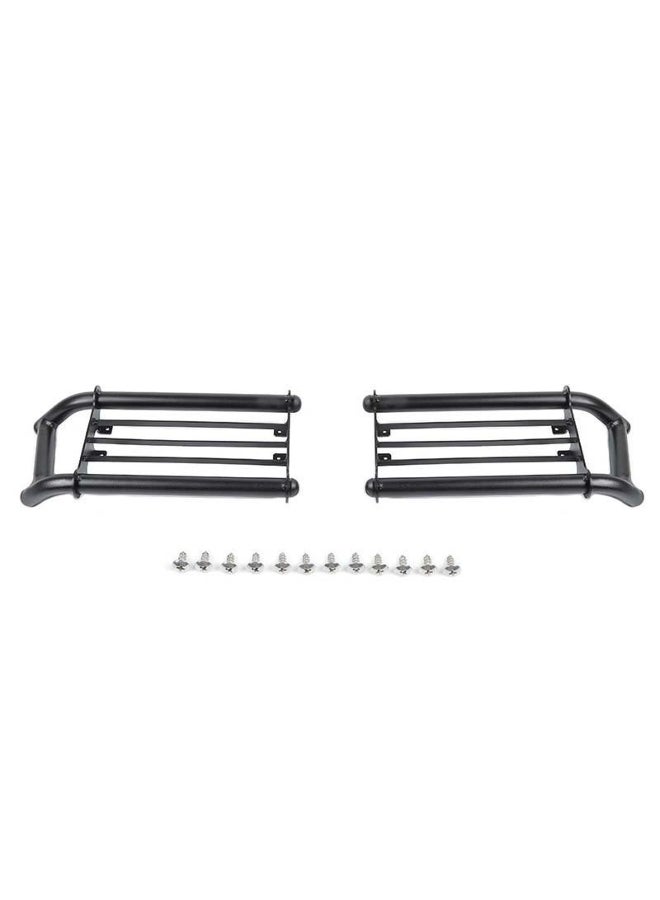 Generic Car Front Fog Light Cover Decoration Fog Lamp Guard Cover For Suzuki Jimny 2019-2024 Accessories, 2pcs(Aluminium Alloy) 