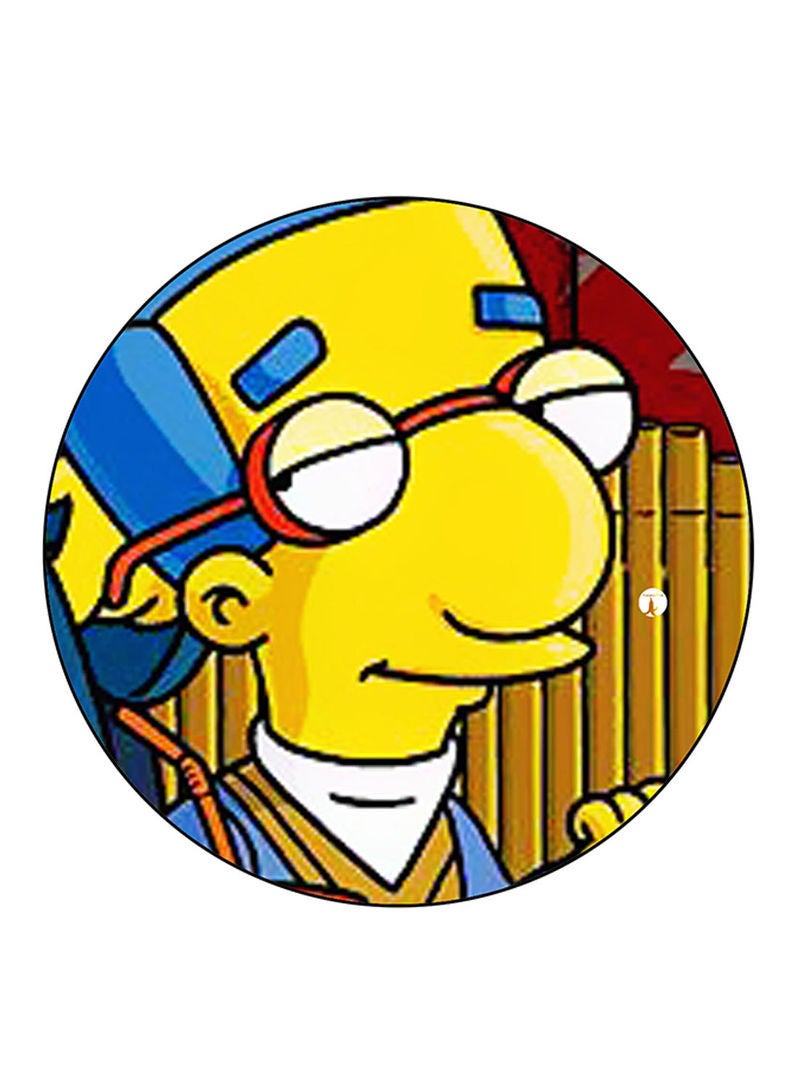 Simpsons Printed Mouse Pad  Multicolour