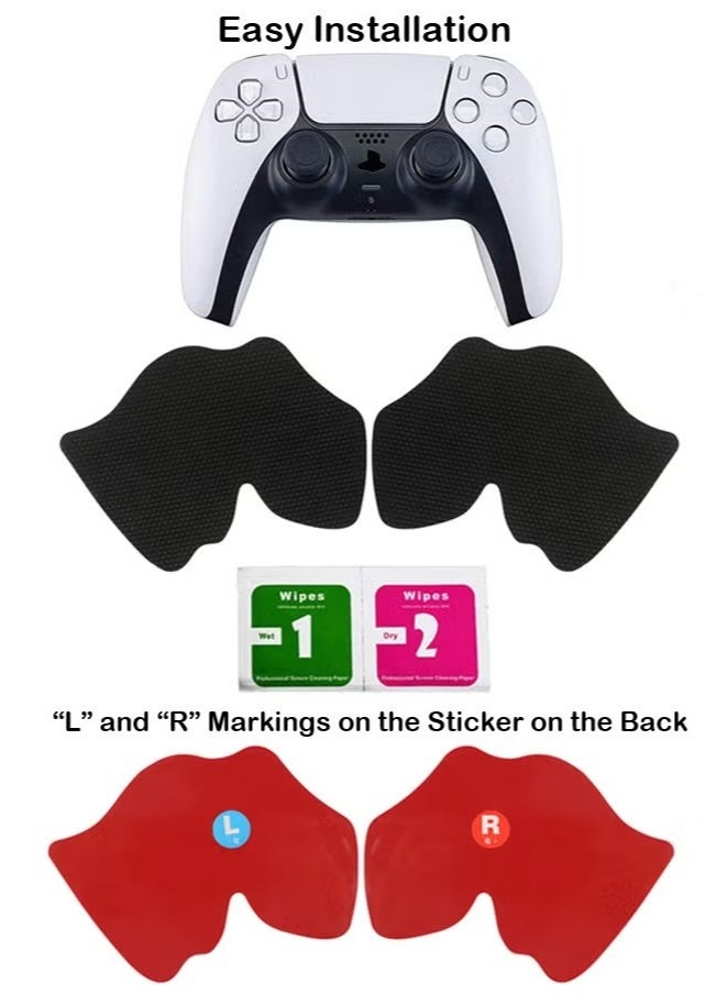 OMEVE Controller Anti-Slip Sticker For PS5 - Comfort, Anti-Sweat, Enhanced Control - Image 3