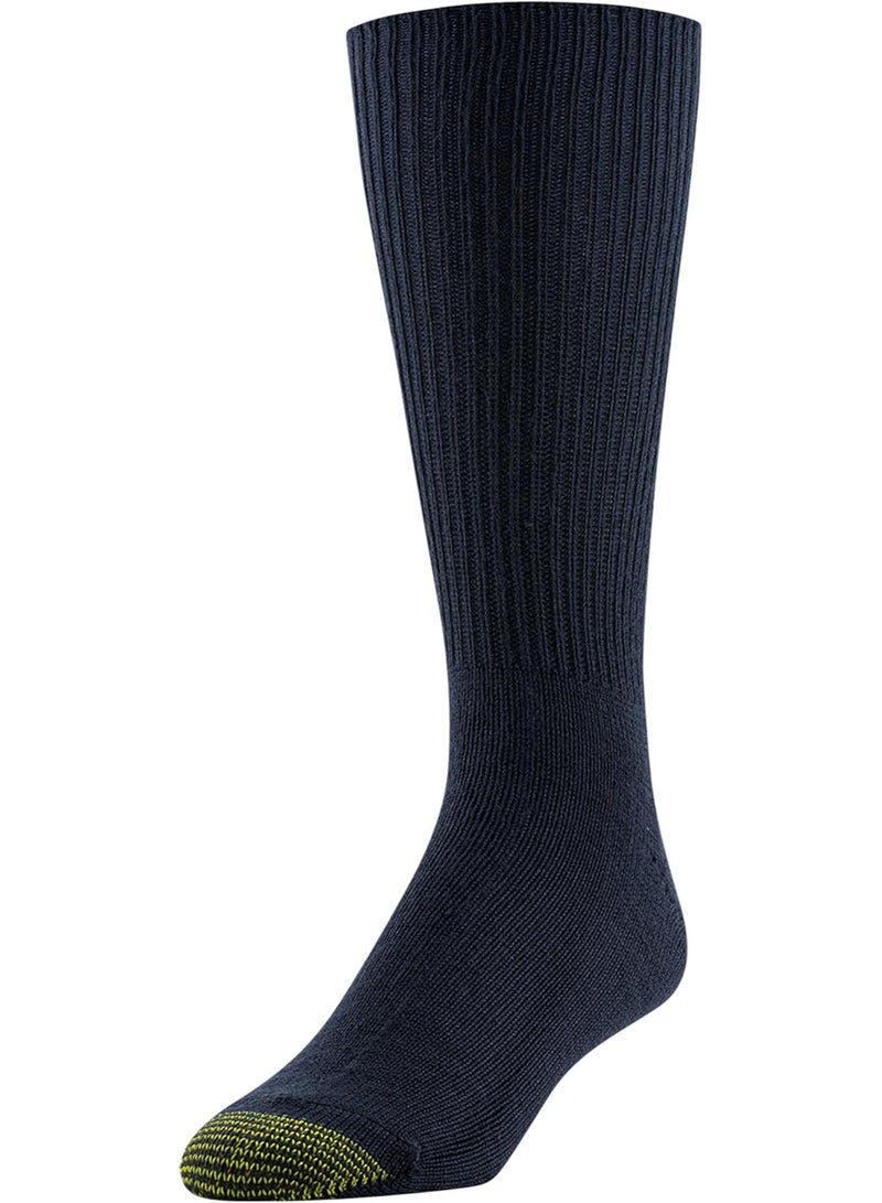 GOLDTOE Men's Fluffies Casual Crew Socks - Image 2