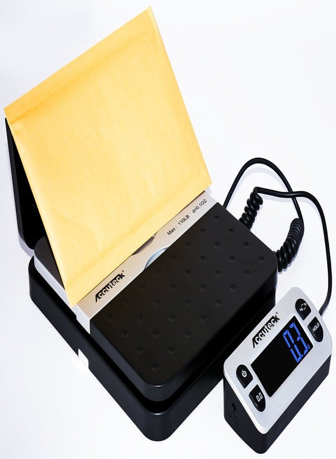 ACCUTECK ShipPro 110lbs x 0.1 oz. Digital Shipping Postal Scale, Black (W-8580-110-Black) - Image 4