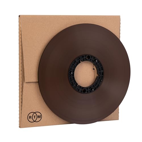 RTM Industries RTM Studio Master Recording SM 911 ¼ inch - Reel to Reel Magnetic Tape for Audio Recording - 2500 ft Nab Pancake - 10.5 inch Diameter - Image 1