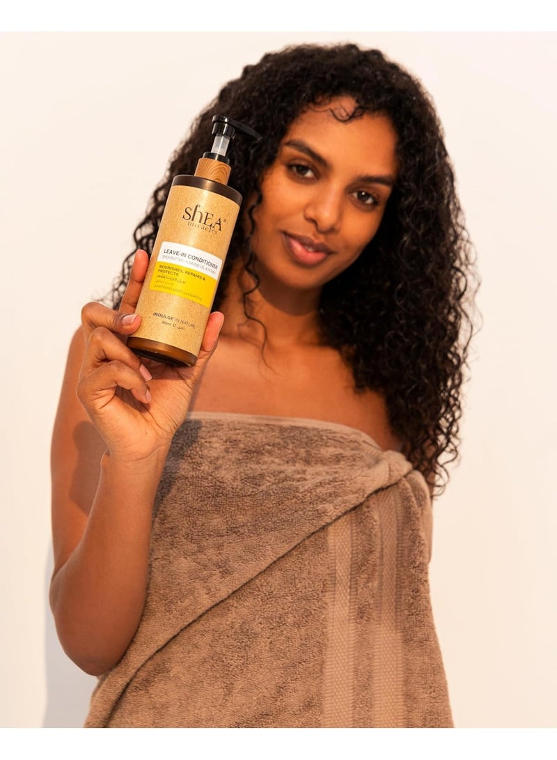 Shea Miracles Shea Leave In Conditioner | Infused with Nourishing Oils | Nourishes, Repairs & Protect Hair | Leave in Conditioner | 300 ml
