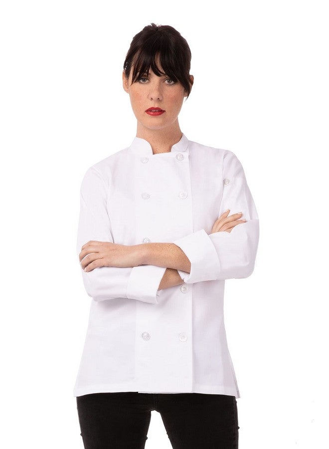 Chef Works Works Women'S Le Mans Chef Coat, White, X-Large - Image 1