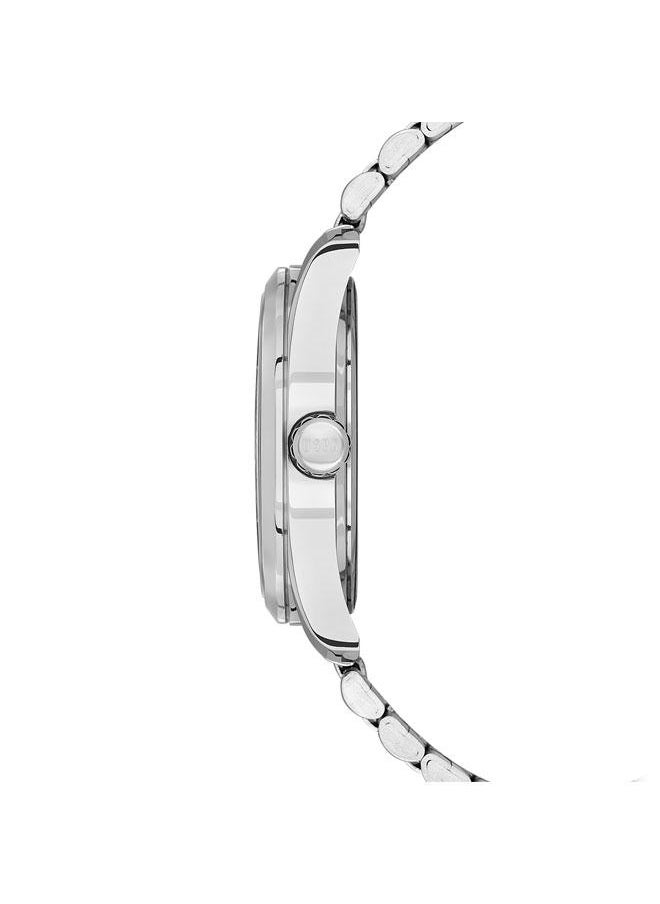U.S. Polo Assn. Fundamental 41mm Men's Watch with Silver Dial & Stainless Steel Bracelet  - Image 2
