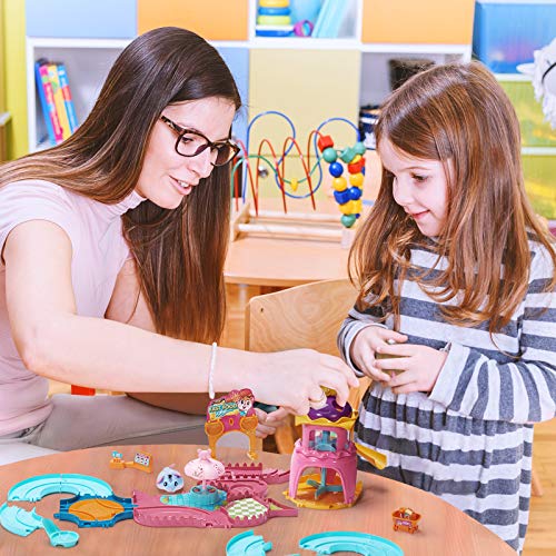 Keejoy Hamster Track Toys for 5 Years Old Girl Gift,Pets Set Toys for 3 4 5 6 7 Years Old Girls Birthday Gifts - Image 4