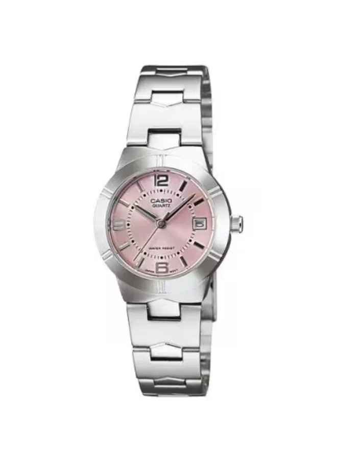 كاسيو Women's Stainless Steel Analog Watch LTP-1241D-4A - 25 mm