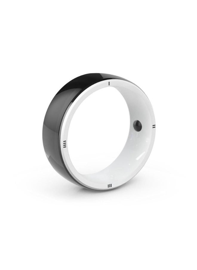 General Smart Ring R5 Newest Intelligent Wearable Device Build-in 6 RFID Cards 128GB Wireless Disk Sharing 2 Health Stones NFC Functions for iPhone Android Size: L (Perimeter longer than 63mm, Diameter 20mm)  - Image 1