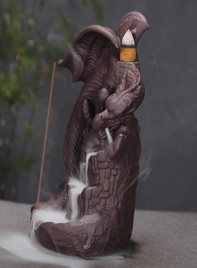 OWMMIZ Fly Dragon Backflow Incense Burner Handmade Waterfall Incense Holders Home Decor Gift Statue Ornaments - Image 2