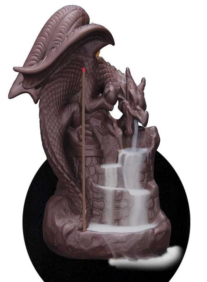 OWMMIZ Fly Dragon Backflow Incense Burner Handmade Waterfall Incense Holders Home Decor Gift Statue Ornaments - Image 1