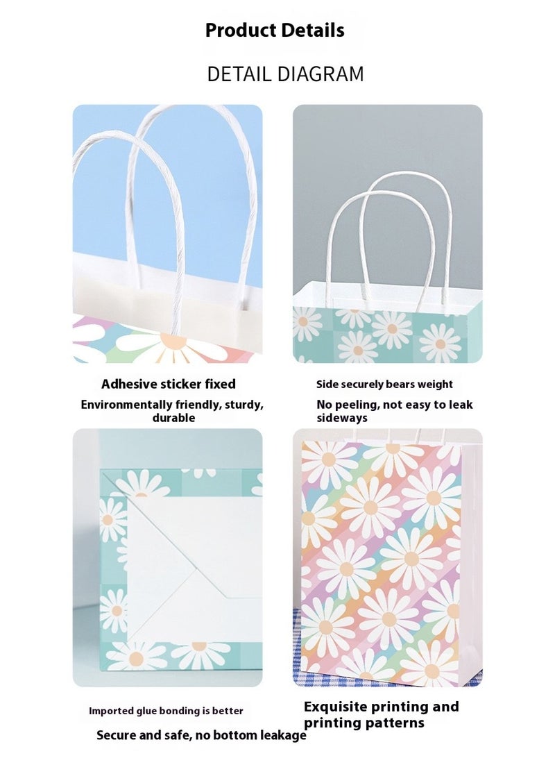 6 قطع أكياس هدايا، أعياد الميلاد، الهدايا، الحلوى، أكياس هدايا الحفلات - Image 5