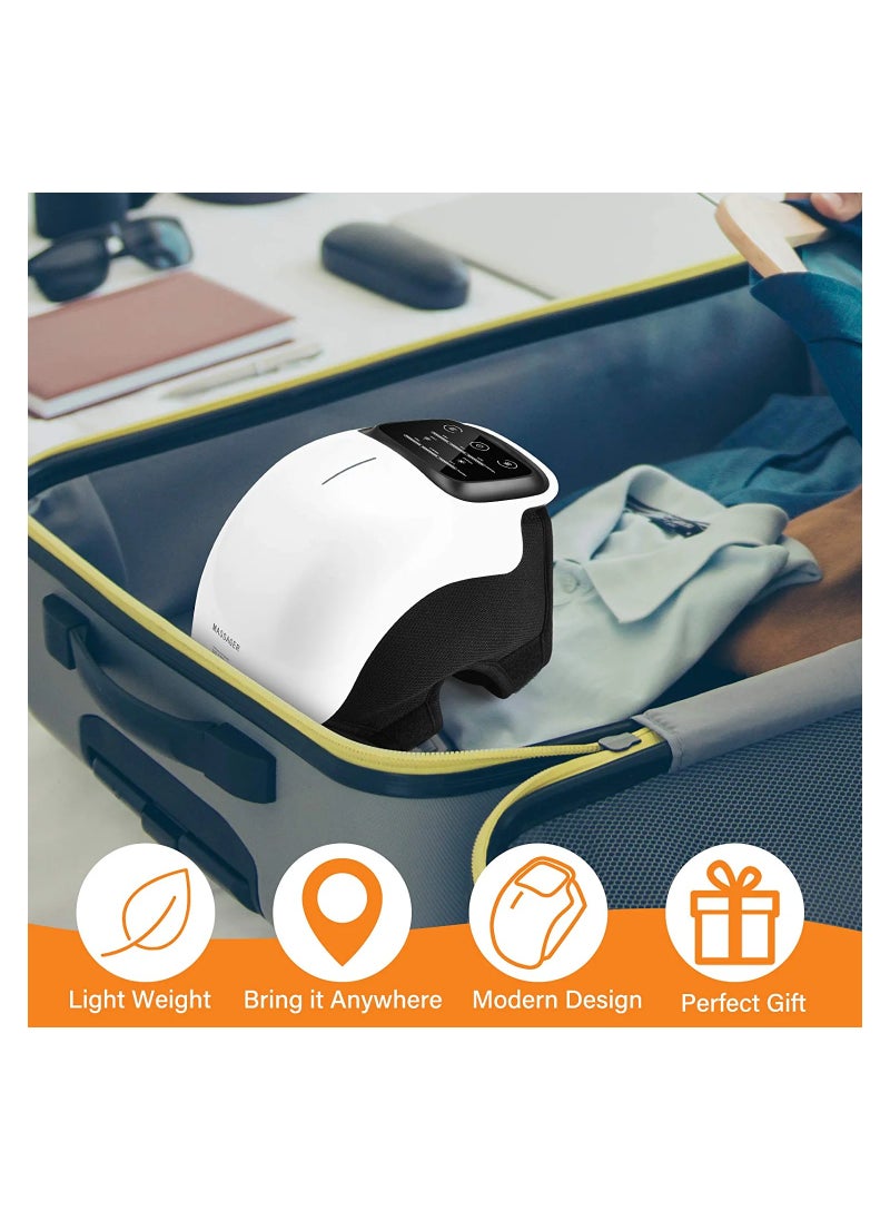 Generic Wireless Knee Massager, Infrared Heat and Vibration Knee Pain Relief for Swelling Stiff Joints, Stretched Ligament and Muscles Injuries  - Image 5