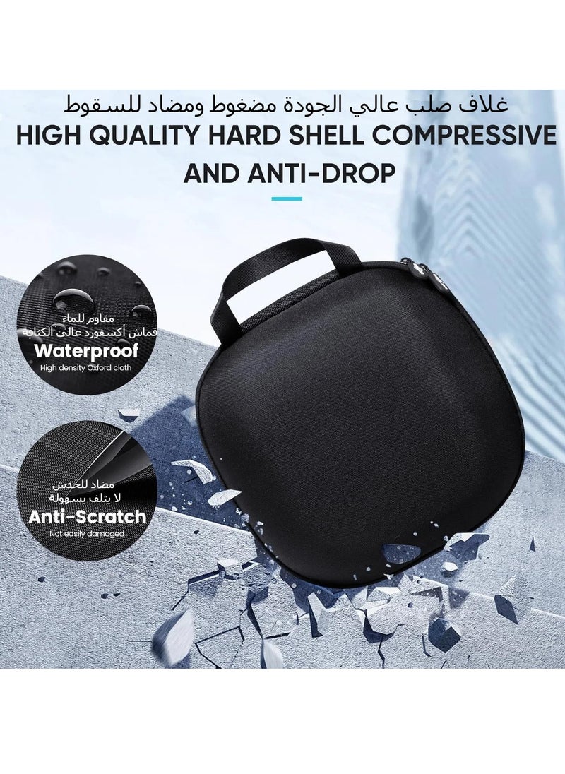 XICEN Waterproof Hard Carrying Case for meta quest 3 and quest 2, Shockproof Storage Box for Apple vision Pro Accessories, Lightweight and Portable Game Case Organizer for Travel and Daily Use  - Image 2