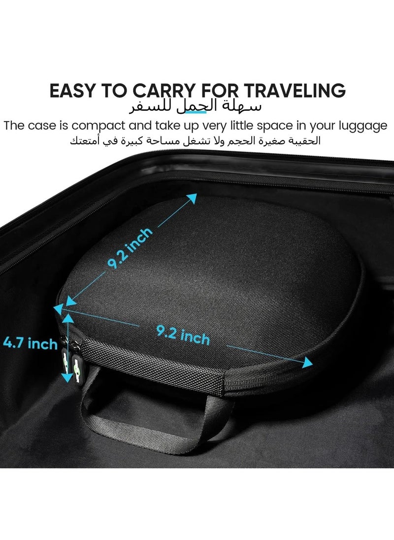 XICEN Waterproof Hard Carrying Case for meta quest 3 and quest 2, Shockproof Storage Box for Apple vision Pro Accessories, Lightweight and Portable Game Case Organizer for Travel and Daily Use  - Image 3