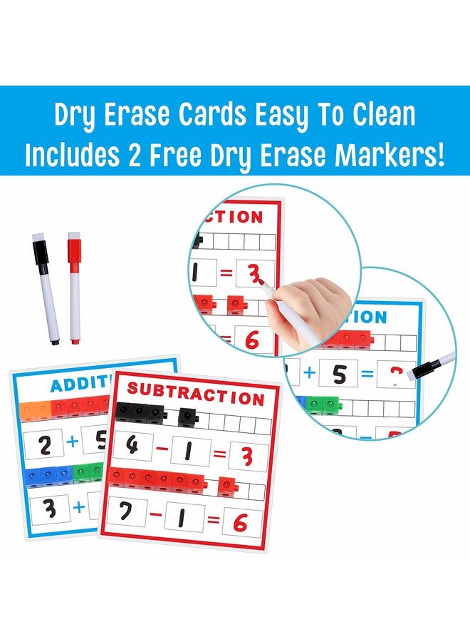 سبرايت جرو مكعبات ربط الرياضيات من SpriteGru، أدوات تفاعلية لمكعبات الرياضيات مع بطاقات أنشطة، عدادات رياضية لمكعبات الربط لأنشطة تعلم رياض الأطفال - Image 3