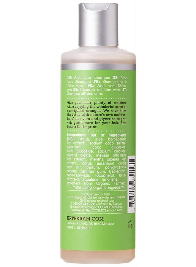 URTEKRAM Normal Hair Aloe Vera Shampoo, 250 ML - Image 2