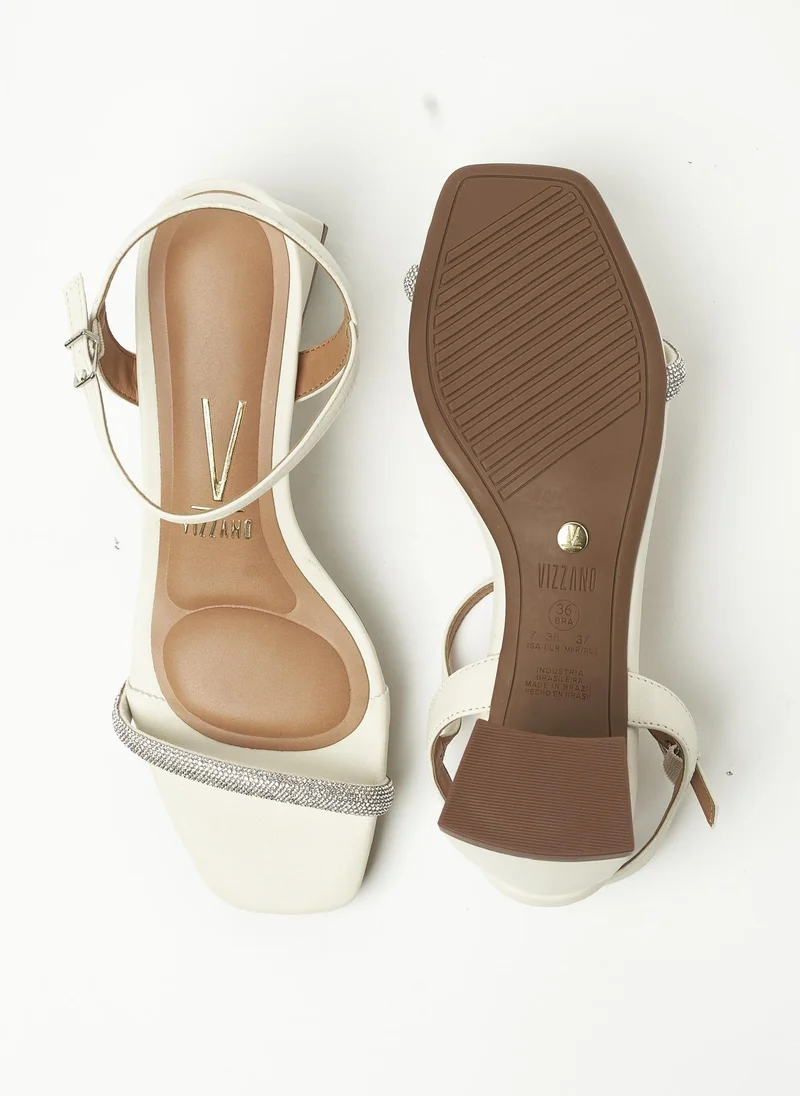 VIZZANO Off White Women’s Slip-On Sandals – Comfortable Casual Footwear for Girls & Women for Women | Best Price UAE