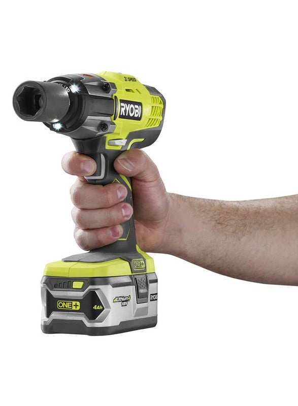 Ryobi Cordless Impact Wrench 1/2 inch, 18V, 3-Speed, 400Nm, 2.4kg - Image 4