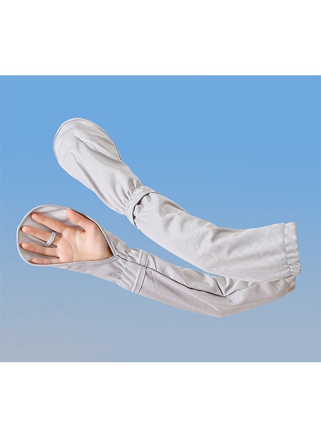 قفازات الحماية من أشعة الشمس للحماية من الأشعة فوق البنفسجية قفازات القيادة ، الأكمام الحماية من أشعة الشمس بدون أصابع ، الأكمام UPF50 + ، الأكمام الرياضية في الهواء الطلق - Image 2