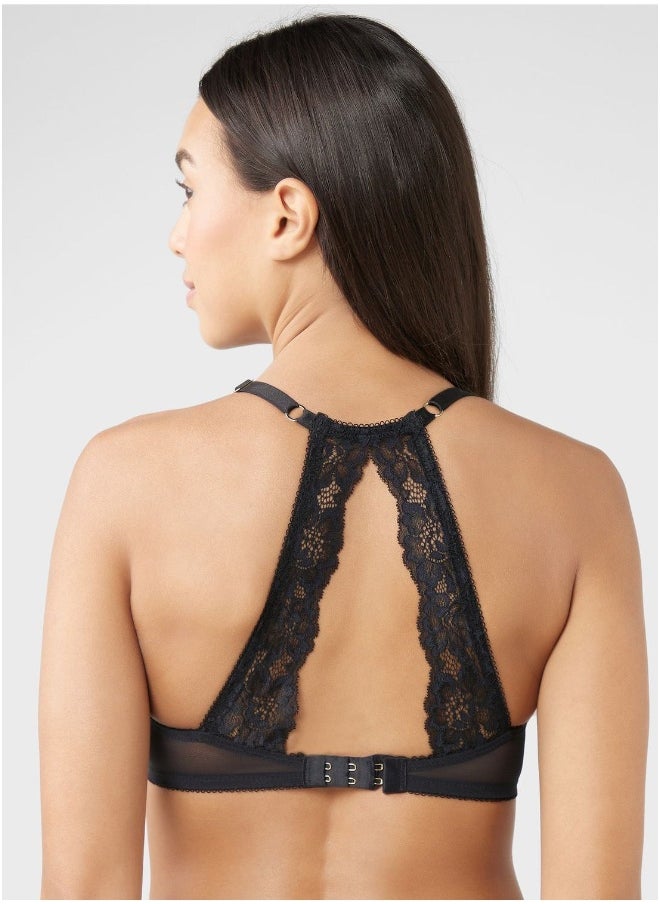 Isla & Evie - Back Strappy Printed Bra - Image 1
