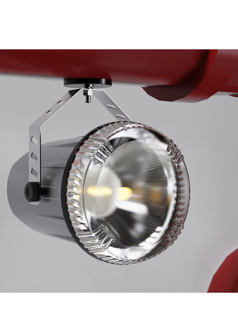 مغناطيس نيديميو مغطى بالمطاط، مغناطيسات سوداء ذات سطح مطلي، مغناطيسات مقاومة للماء، مغناطيس خيط M6 للإضاءة وأدوات الكاميرا، 6 قطع - Image 2