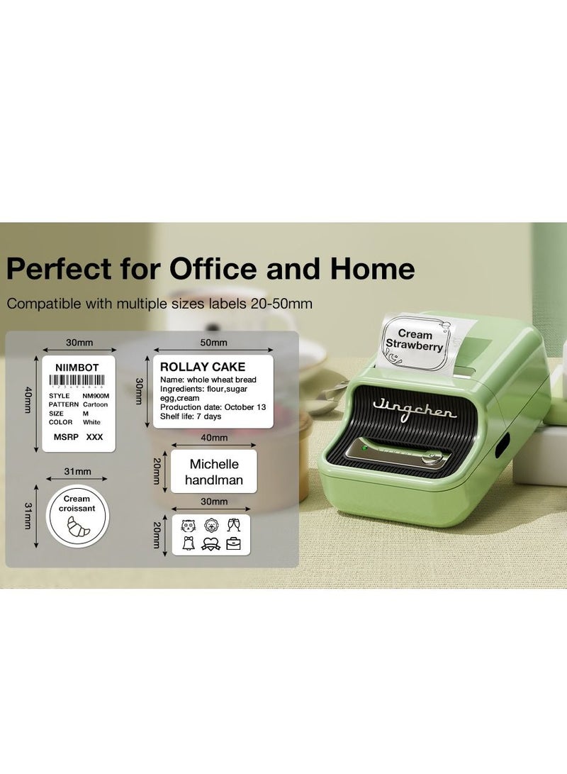 NIIMBOT Niimbot B21 Portable Wireless BT Thermal Label Maker Sticker Printer With Rfid Recognition Great For Supermarket Clothing Jewelry Retail  - Image 2