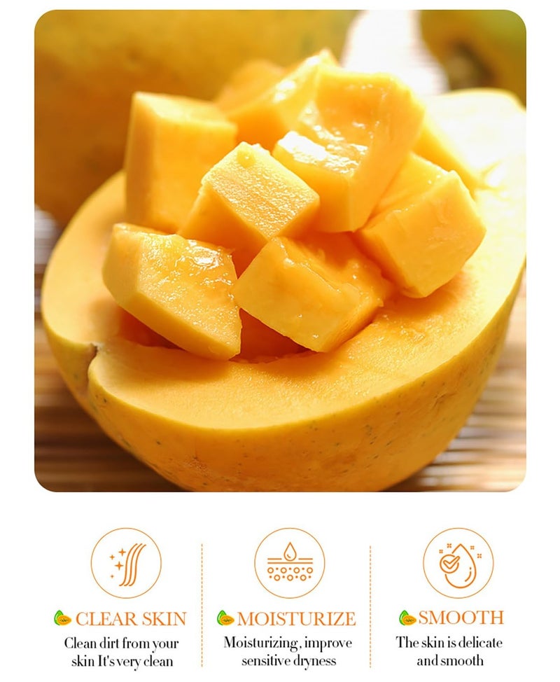 BIOAQUA Paw Paw Vitamin C Papaya Soap 100g - Image 3