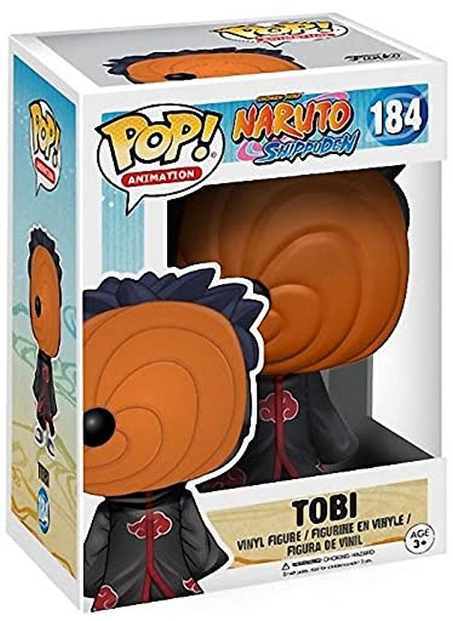 Funko - Pop Naruto Shippuden Tobi Funko Pop Vinyl Figure (Bundled With Compatible Pop Box Protector Case) Multicolor 3.75 Inches - Image 1