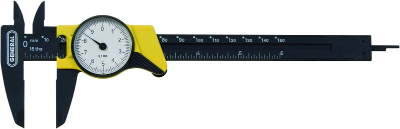 144MM Plastic Metric Dial Caliper 6-Inch
