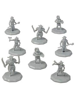 Monster Protectors 8 Unpainted Fantasy Goblin Mini Figures All Unique Designs 1" Hexsized Compatible With Dnd Dungeons And Dragons & Pathfinder And All Rpg Tabletop Games  - Image 3