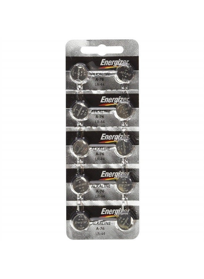 Energizer بطارية زر LR44 1.5 فولت 10 حبة (قد يختلف التعبئة)