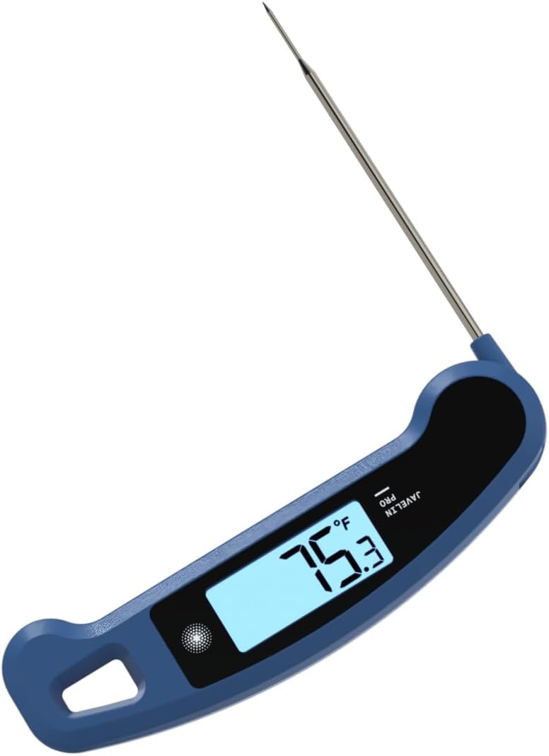 Lavatools Javelin® PRO Duo Ultra-Fast 1-Second Professional Digital Instant Read Meat Thermometer for Grill and Cooking, Auto-Rotating Backlit Display, IP65 Water Resistant, NSF Certified – Maize - Image 2