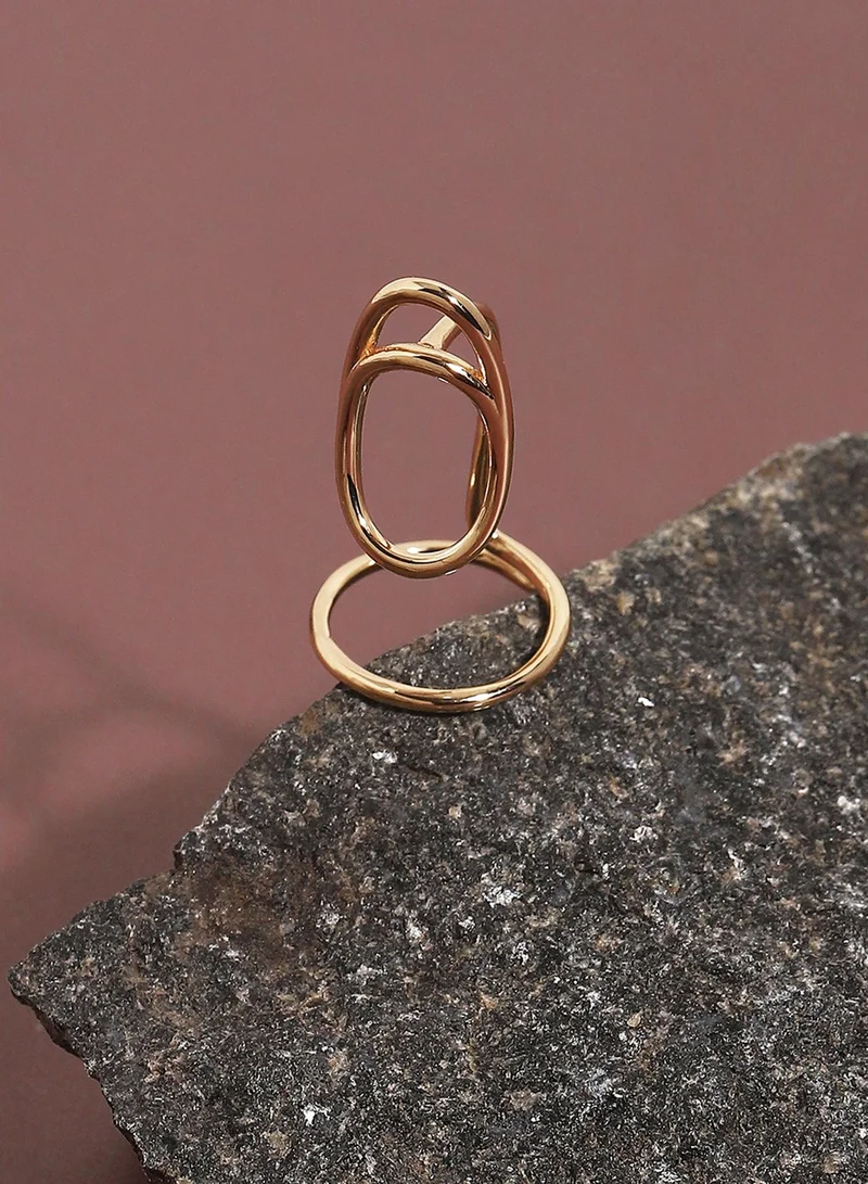 SOHI Party Artificial Nail Ring Jewellery