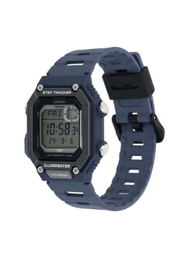 CASIO Men's Digital Rectangle Shape Resin Wrist Watch - WS-B1000-2AVDF - 41.3 Mm - Image 4