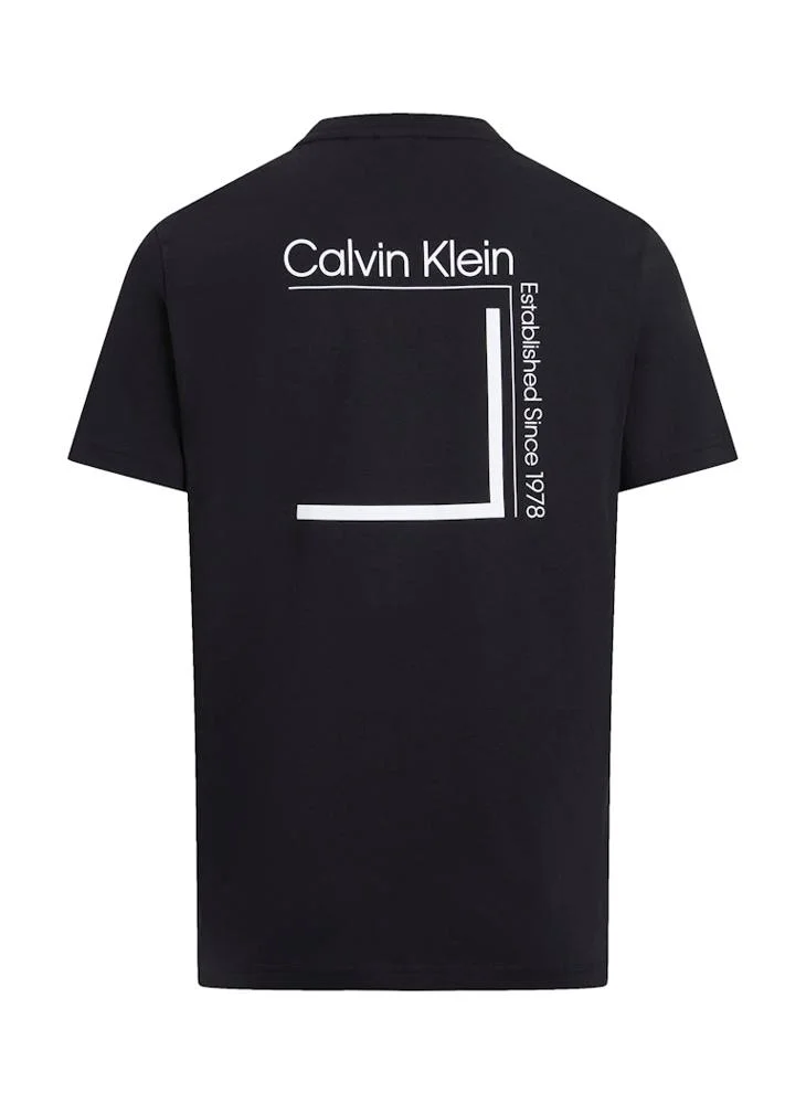 CALVIN KLEIN Cp-Linear Box Logo T-Shirt