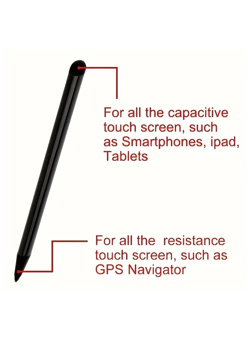 Generic - [3 Packs] 2 In 1 Phone Touch Screen Stylus Pen, Dual-Functions Stylus Pen For IPhone 14 13 12 11 Pro Max X, Samsung S23 S22 5G Plus, For Tablets, For IPad Air Pro Mini Tab GPS PDA - Image 1