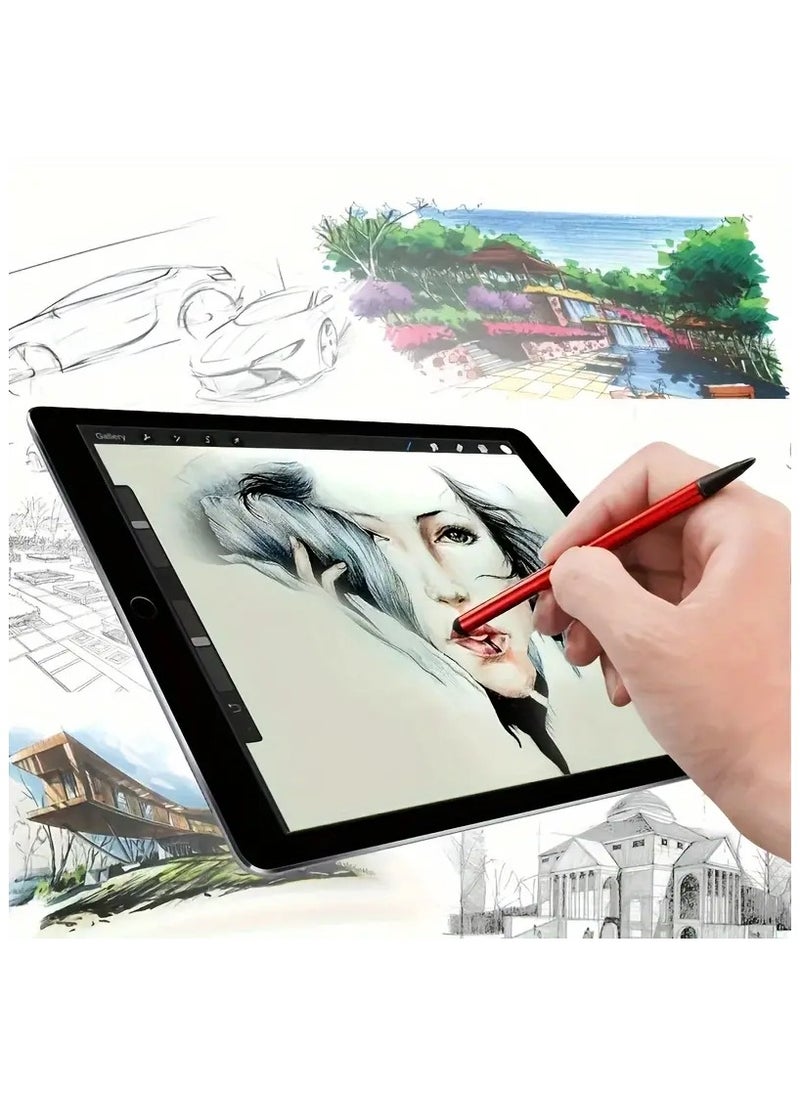 Generic - [3 Packs] 2 In 1 Phone Touch Screen Stylus Pen, Dual-Functions Stylus Pen For IPhone 14 13 12 11 Pro Max X, Samsung S23 S22 5G Plus, For Tablets, For IPad Air Pro Mini Tab GPS PDA - Image 1