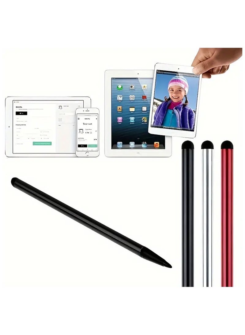 Generic - [3 Packs] 2 In 1 Phone Touch Screen Stylus Pen, Dual-Functions Stylus Pen For IPhone 14 13 12 11 Pro Max X, Samsung S23 S22 5G Plus, For Tablets, For IPad Air Pro Mini Tab GPS PDA - Image 1
