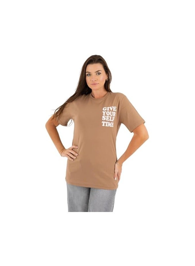 Mosca Women's Wear Give Yourself Printed Short Sleeve Cotton T-Shirt - Image 2